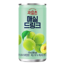 해태-과일촌매실드링크175ml, 30개, 175ml