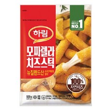 하림 모짜렐라 치즈스틱 500g 2봉, 2개