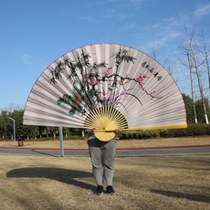 에스셀러 초대형 부채 벽걸이장식 88-220cm, i. 2.2m, 5개