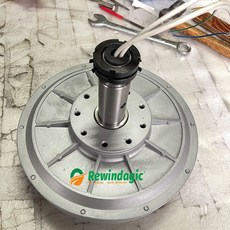 초저 유압 자기 부상 코어리스 영구 발전기 저저항 시동 300 RPM 5000W 12V 48V, 01 out Base_02 10KW_04 96V, 1개