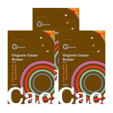 로우리빙 페루 카카오 버터 250g 3개 Raw Living Peru Cacao Butter