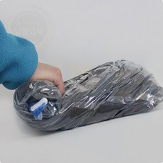 여행용 압축백 옷걸이형 의류 정리 부피감소 여행 필수품, 1개, 소