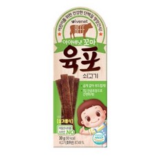 아이배냇 꼬마 육포, 01 소고기, 30g, 3개
