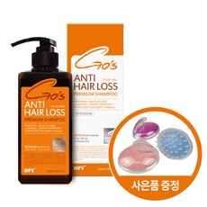 (공식몰) 힙스 안티 헤어로스 프리미엄 샴푸 500ml (탈모증상완화 기능성), 1개