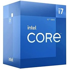 Intel 인텔 CPU 코어 i7-12700F / 12/20 2.1GHz 6xx칩셋 BX8071512700F, 기본 - 12700f