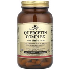Solgar Quercetin Complex 퀘르세틴 콤플렉스 100정, 1개
