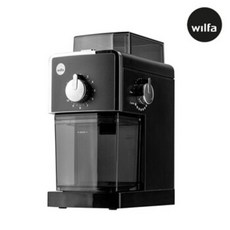 윌파 전동 커피그라인더 원두분쇄기 CG110B 맷돌방식 22단계굵기조절, 1개