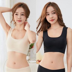단디리빙 노와이어 심리스 편한 브라 브라렛 무봉제 브라탑 빅사이즈