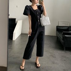 나라라오리 여성용 퍼프점프수트