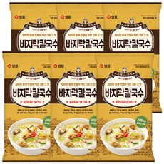 샘표바지락칼국수