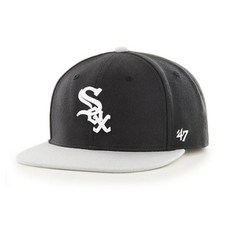 47brand 47브랜드 MLB 야구모자 캡틴 시카고 화이트삭스 릴샷 투톤 청소년용 BK