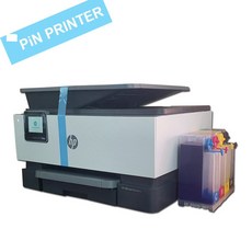 HP 오피스젯 프로 9010 + 1400ml 무한 공급기 팩스 복합기 스캔 모바일인쇄 hp8028 hp8020 hp8035 hp8022 hp8025 보다 상위모델, 2.대용량 무한잉크 염료 1400ml