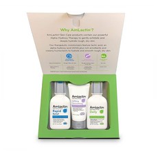AmLactin 여행용 화장품 3종세트 AmLactin 3-Piece Travel Set Daily Lotion Rapid Relief 2 Ounce, 1개