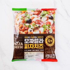 빙그레 모짜렐라 피자치즈 240g (60g x 4팩) 5개 냉장 무배