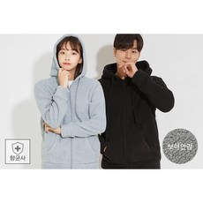 [THEIPIT] 남녀공용 폴라플리스 본딩후드집업 443 (검정.그레이.곤색.차콜)