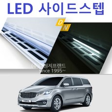 올뉴카니발 올댓 LED타입 사이드스텝 좌우1set 반품/교환불가상품, 오로라블랙펄ABP, 1개