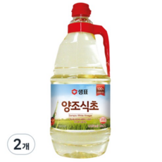 샘표 합성향 없는 양조식초, 18ml, 12개