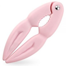 4Pcs 게살 크래커 도구 다색 다리 효율적인 랍스터 휴대용 해산물 발톱 먹기, Pink, 1개