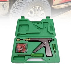 모터갓 36pcs 튜브리스 어 펑크 수리 건 키트 하드 수납 케이스와 30x 버섯 플러그