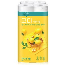8롤 키친타올150매 코디 3yo*59389Cj, 코디 키친타올 150매 8롤