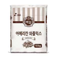 백설 아메리칸 와플믹스 10kg, 1개