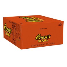Reeses Pieces 리세스 조각 땅콩 버터 캔디 43g 18개, 단일상품