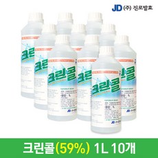 기타 진로발효 뿌리는소독제 살균 크린콜 1Lx10개 방역, 10개, 1l