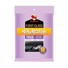 불스원 세차 왁스 티슈, 10개, 1개