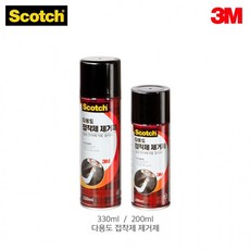 3M 다용도 접착제 제거제 스티커자국제거 200ml, 330ml, 1개