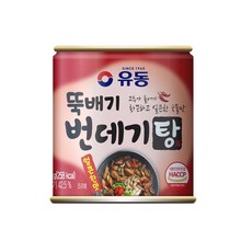 유동 뚝배기 번데기탕 얼큰한맛 통조림 280g, 2개