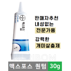 맥스포스 퀀텀 30g +먹이통30개증정 바이엘 개미퇴치약 유령개미 여왕개미살충제