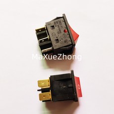 100% JD03-A1 30A 250VAC 대전류 로커 스위치 6pin 2 기어 인버터 용접 기계