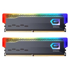 게일 DDR4 3600 CL18 ORION RGB 8GB 데스크탑용 GAOSR416GB3600C18BDC 2p, GAOSR416GB3600C18BDC(Gray)