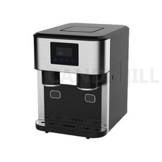 아이스메이커 제빙기 휴대용 캠핑 카페 다용도 가정용 업소용 급속 얼음 스몰얼음 110V/220V 소형 자동 아이스 큐브 메이커 냉수 워터 디스펜서 마시는 기계, [02] 110V, 2) 110V