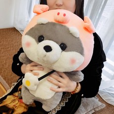 지미스토어 충전식 전기 핫팩 찜질팩 손난로 미니, 시바견꼬맹토끼(수집+구매우선배송)