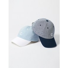 [24SS clove] Stripe Ball Cap Colorblock (2color) - 클로브모자