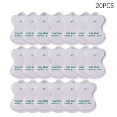 10 쌍 전극 패드 수십 디지털 침술 치료 기계 바디 근육 마사지 신경 자극기 자체 접착 패치