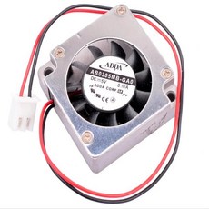 팬 AB0305MB-GA0 ADDA 3cm 3010 5V 0.10A 2핀식 금속 고온 방지 소형 블로워, 한개옵션0, 1개