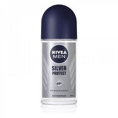 니베아 Men Silver Protect Antiperspirant Roll-On for Men 유럽직배송, 48h 50 ml