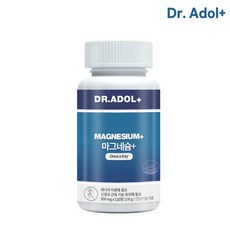 닥터아돌 마그네슘+ 국내산 쌀발효 해조칼슘 농축액 영양제 눈떨림 Dr.Adol+ magnesium, 닥터아돌 마그네슘 x 1개