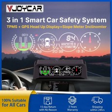 네비연동 무선 hud 헤드업 디스플레이 네이게이션 vjoycar x50p 2022 최신, 외부 tpm으로, 1개