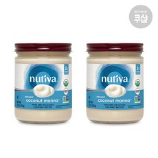 누티바 코코넛 만나 오리지널 Manna 425g(2병), 425g, 2개