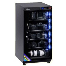 100L 카메라 제습함 렌즈 전자 미니 수납함 냉장고, 1개, 100L 터치 스크린