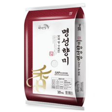 2024년산 햅쌀 명성향미 경기미, 1개, 10kg