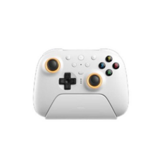 8BitDo 8 비트 도틀 2세대 게임패드 3모드 Steam RGB type-C타입, 화이트