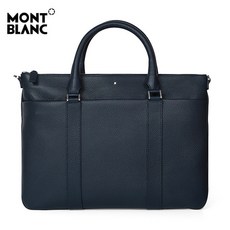 명품 MONTBLANC 몽블랑 118733 마이스터스튁 소프트 그레인 도큐먼트 케이스 플랫(블루)