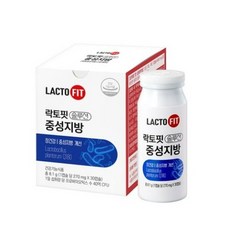 락토핏 솔루션 중성지방, 1박스, 270mg*30캡슐