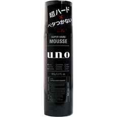 일본직발송 6. UNO(우노) 우노 슈퍼 하드 무스 180G×4 B01DZJVTJ8, 180g, 4개