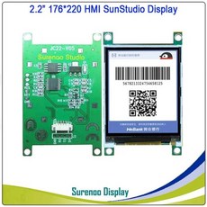 HMI 스마트 USART UART 직렬 TFT LCD 모듈 디스플레이 패널 아두이노용 2.2 176x220/2.19 240x376 / 1.8 128x160 [02] SUN176220T022 섬네일
