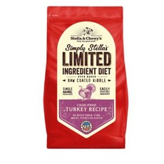 스텔라앤츄이스 로우 코티드 키블 LID 터키 강아지 건식사료, 1.6kg, 1개, 칠면조
